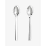 Wedgwood Lunar stainless steel teaspoons set of two, UK version