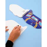 Omy Vroom sticker activity book with 80 stickers, imported from the UK