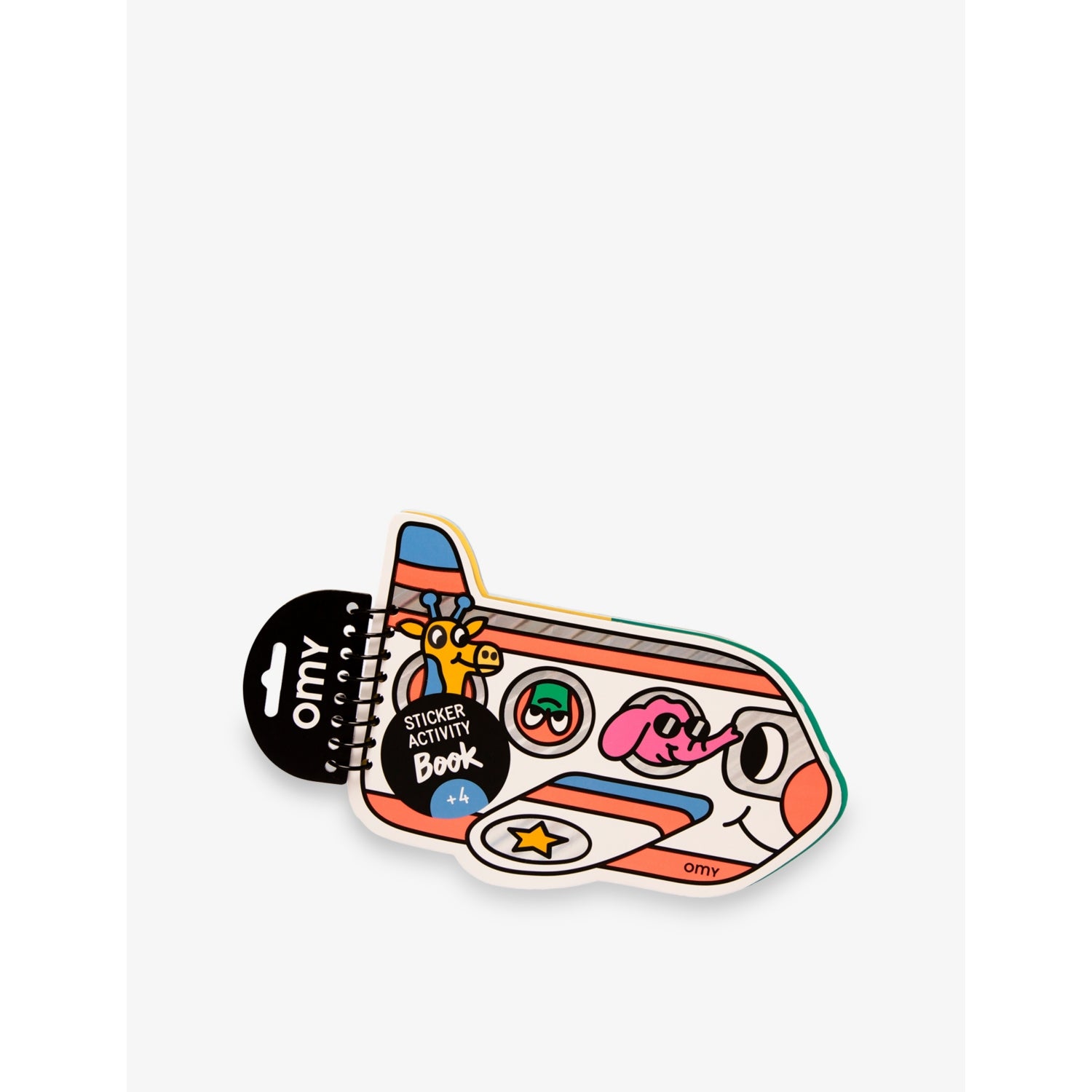 Omy Vroom sticker activity book with 80 stickers, imported from the UK