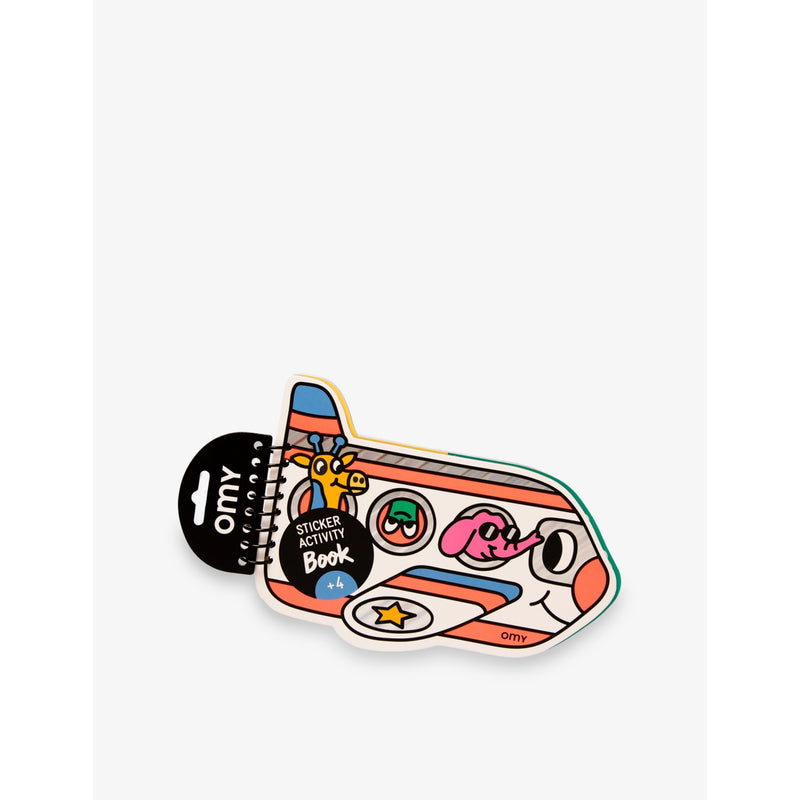 Omy Vroom sticker activity book with 80 stickers, imported from the UK