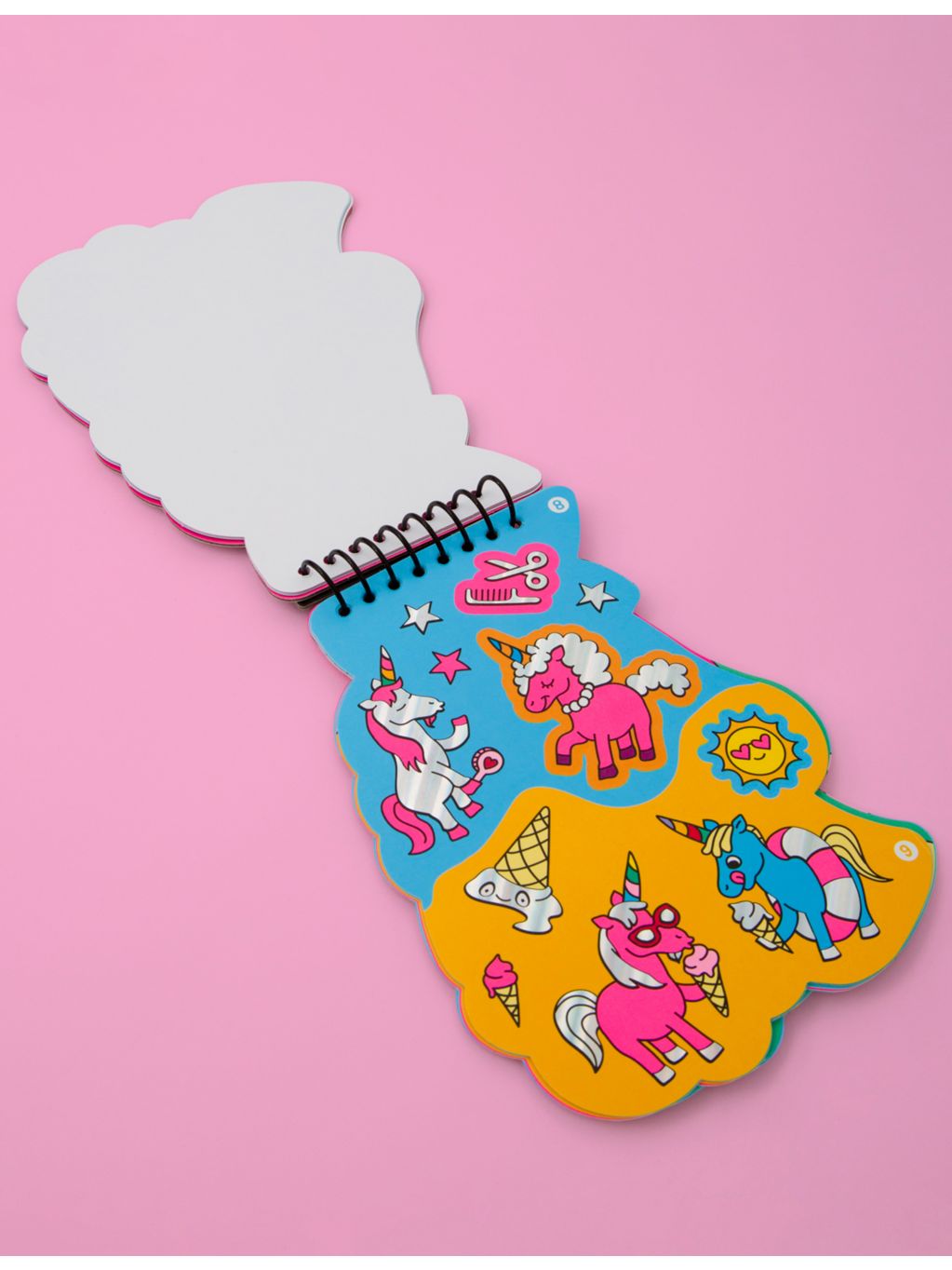 Omy Lily sticker activity book with 60 stickers (British brand)