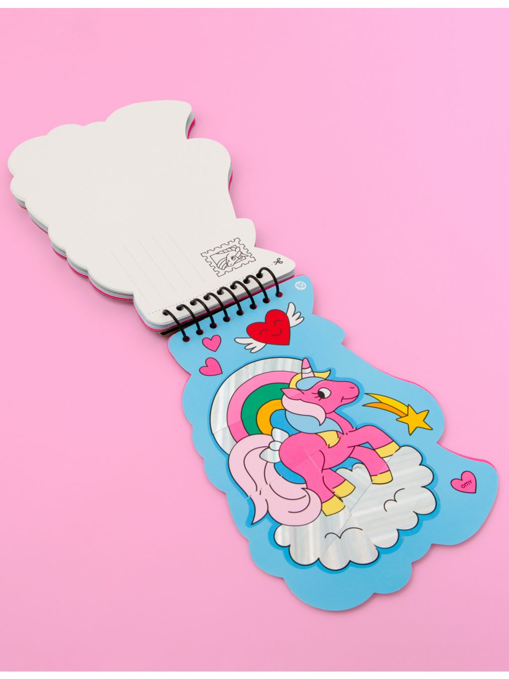 Omy Lily sticker activity book with 60 stickers (British brand)
