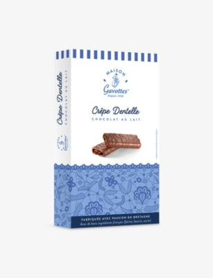 Gavottes Crepe Dentelle milk chocolate 100g, UK version