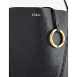 Chloe Spin Medium leather tote bag, imported from the UK