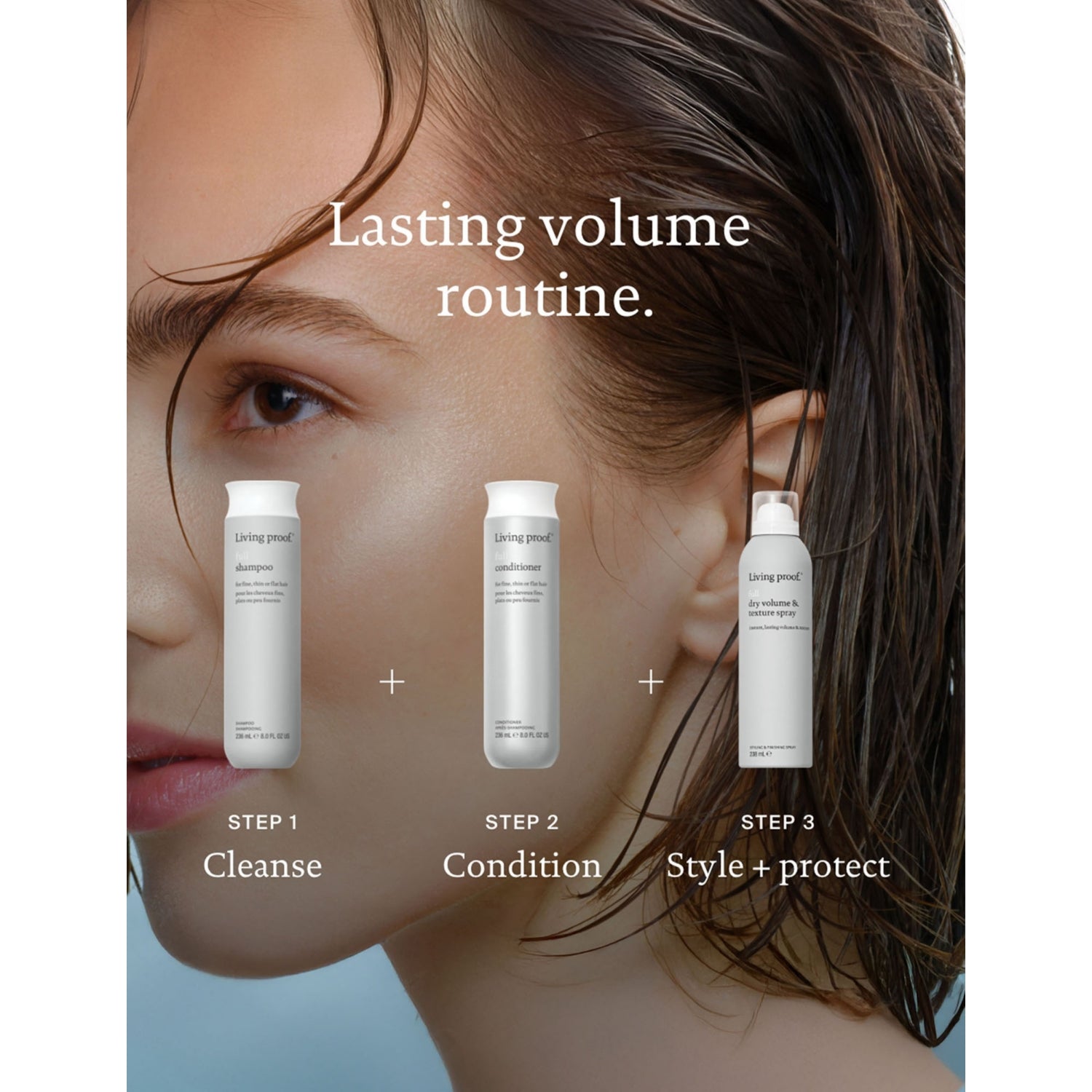 Living Proof Full travel shampoo 60ml, imported from the UK