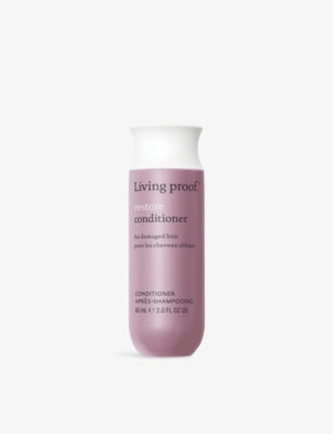Living Proof Restore travel-size conditioner 60ml - British product