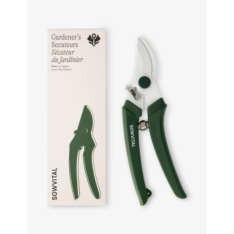 Sowvital stainless steel house plant secateurs (British brand)