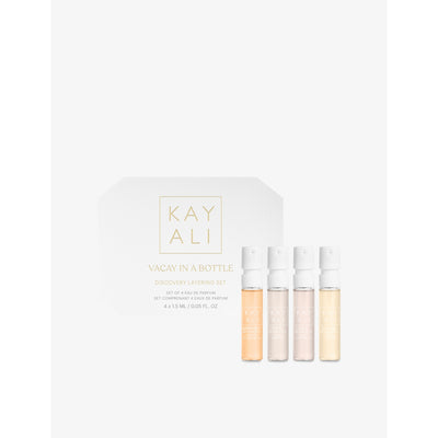selfridges Huda Beauty KAYALI In A Bottle Discovery Eau de Parfum Sample Set 4 x 1.5ml- Buy online at McGrocer
