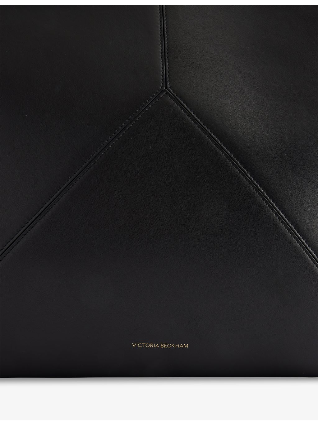 Victoria Beckham leather tote bag with grained calf finish - British product