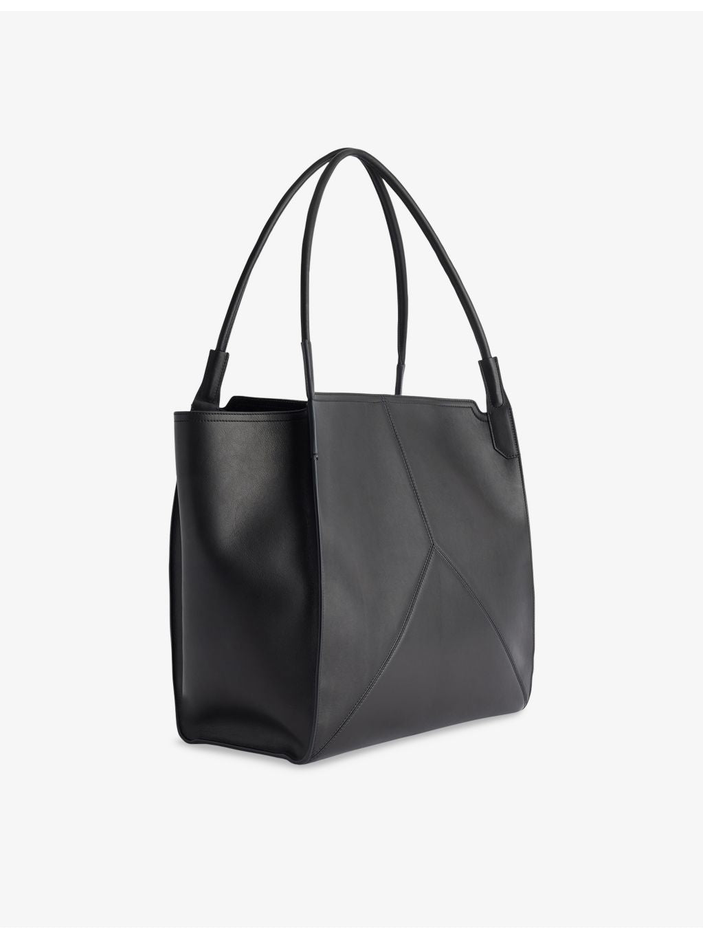 Victoria Beckham leather tote bag with grained calf finish - British product