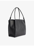 Victoria Beckham leather tote bag with grained calf finish - British product