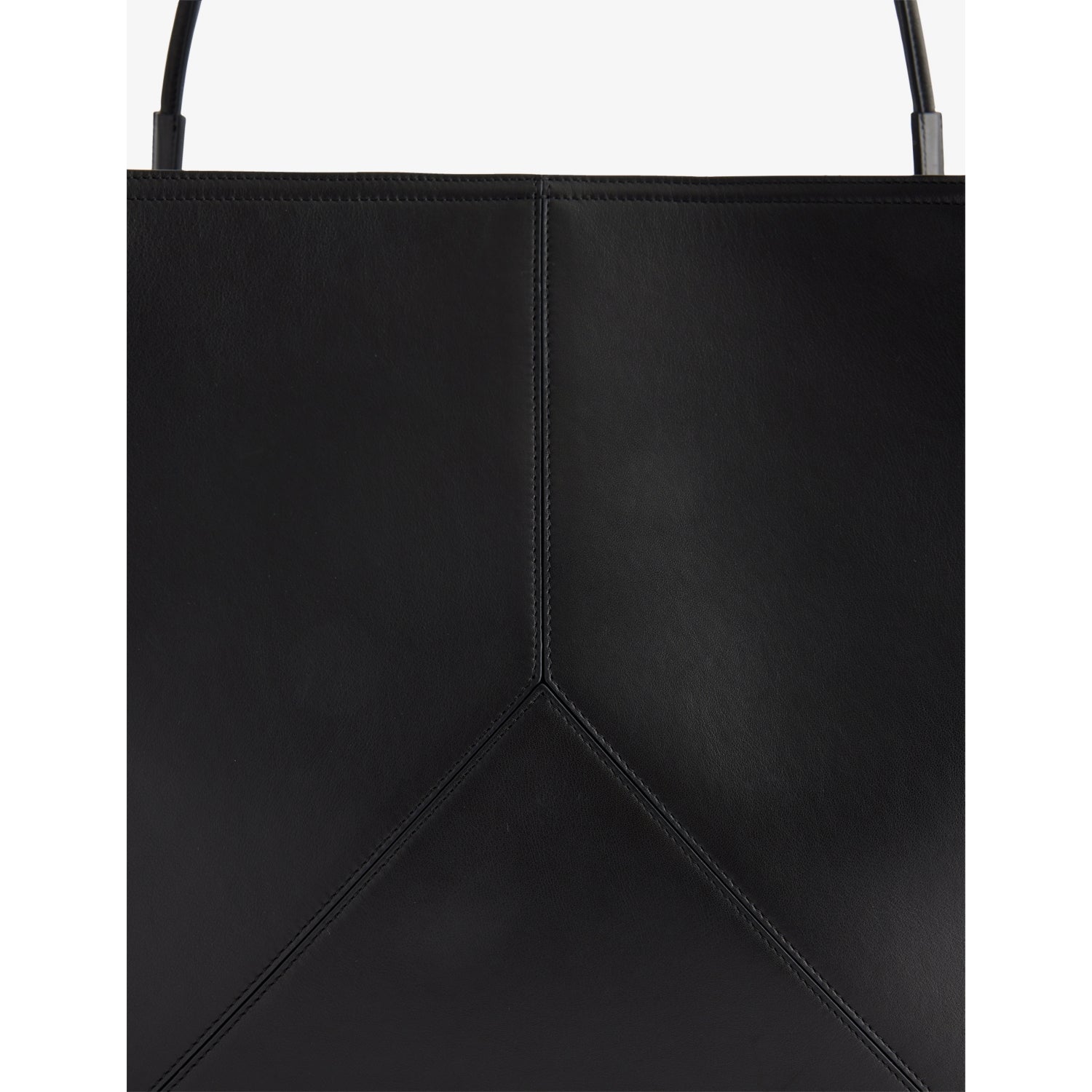 Victoria Beckham leather tote bag with grained calf finish - British product