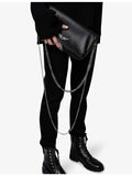 Zadig Voltaire Rock Stud leather shoulder bag, UK version