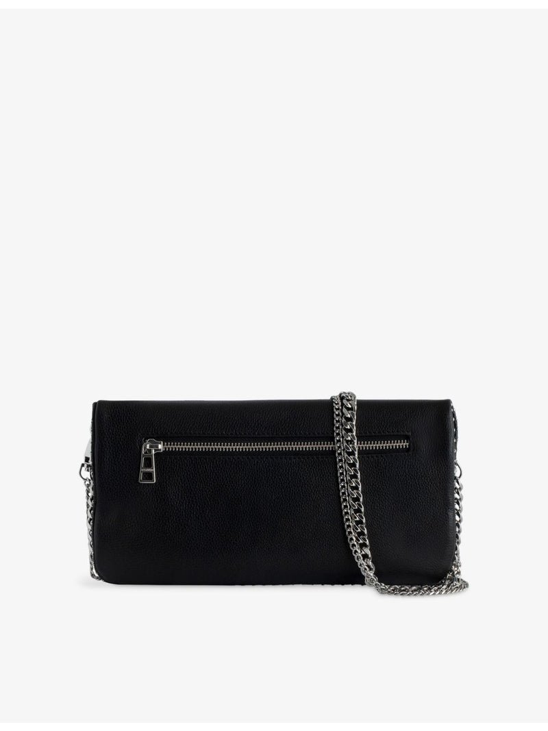 Zadig Voltaire Rock Stud leather shoulder bag, UK version