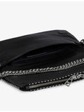 Zadig Voltaire Rock Stud leather shoulder bag, UK version