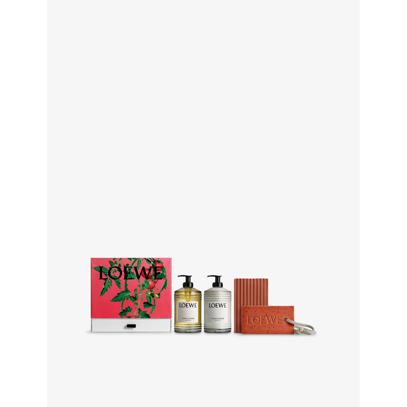 Loewe Tomato Leaves bath set gift box - British product