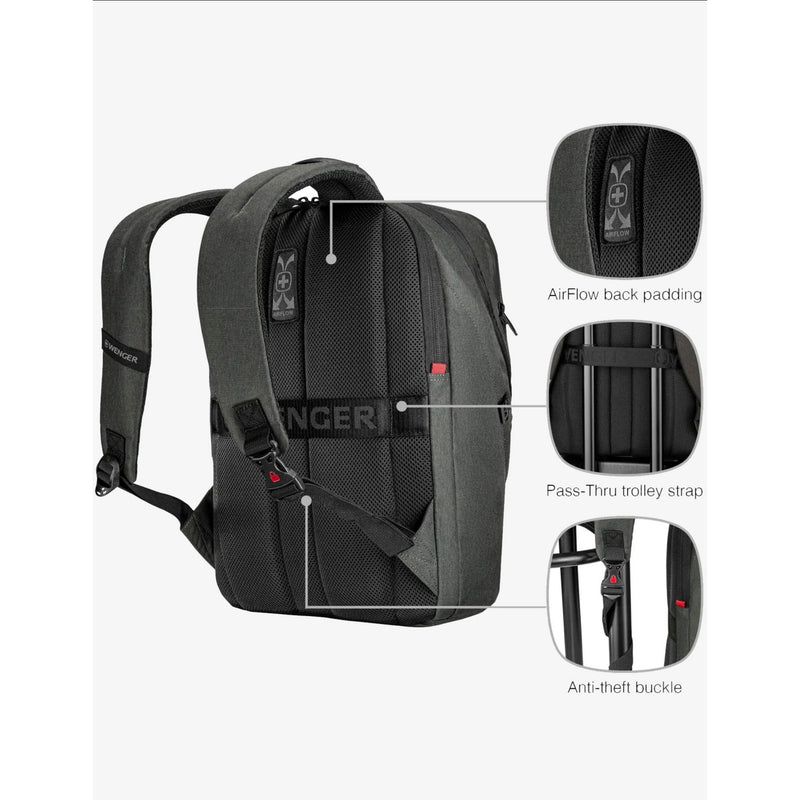 Wenger 16in laptop backpack with tablet pocket (British brand)