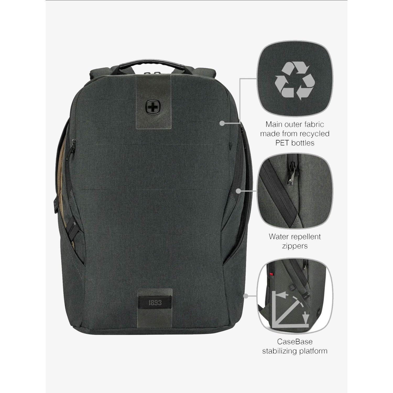 Wenger 16in laptop backpack with tablet pocket (British brand)