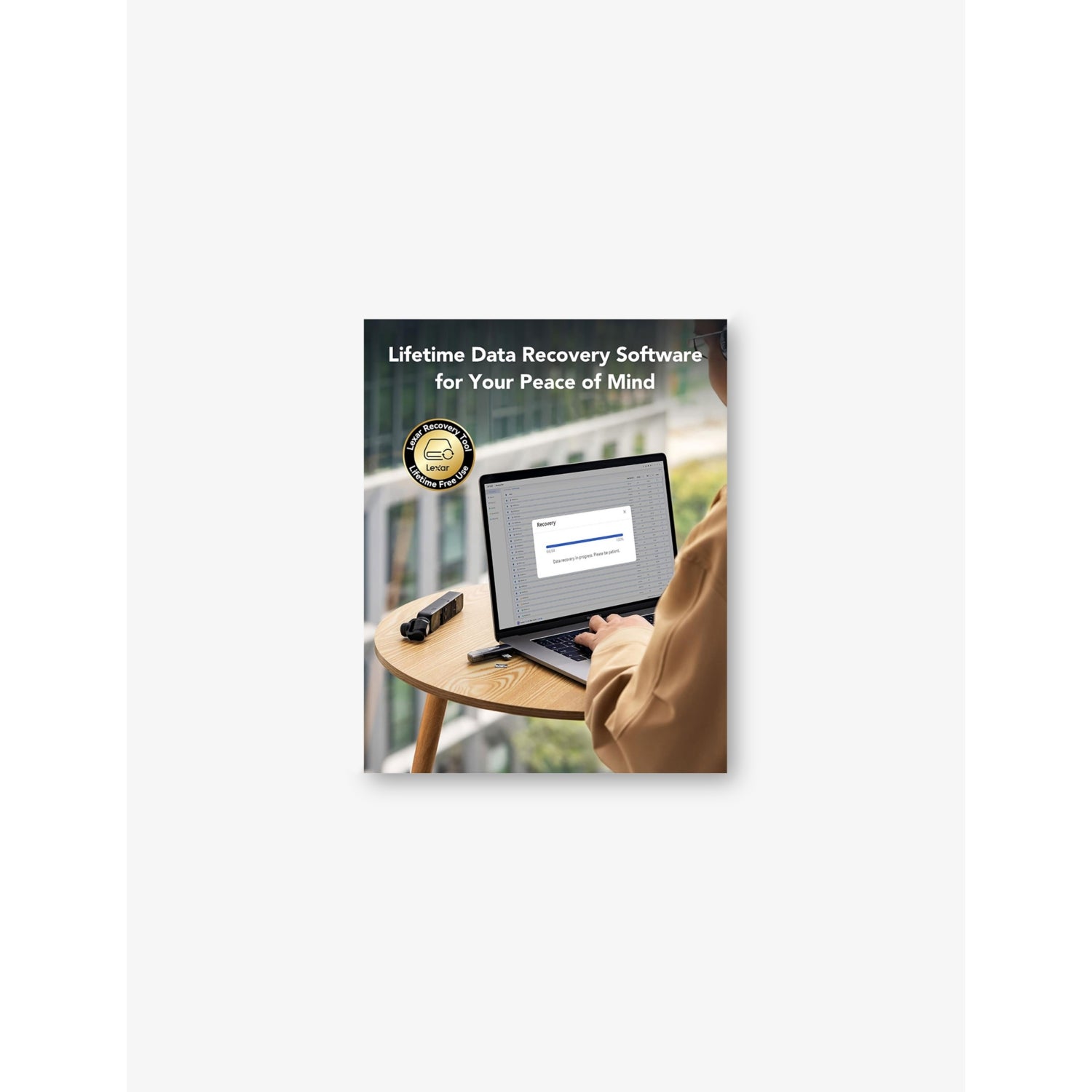 Lexar Silver Plus 256GB microSD card - British product