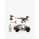 Jurassic World Launch 'N' Battle vehicle playset 25cm, UK version