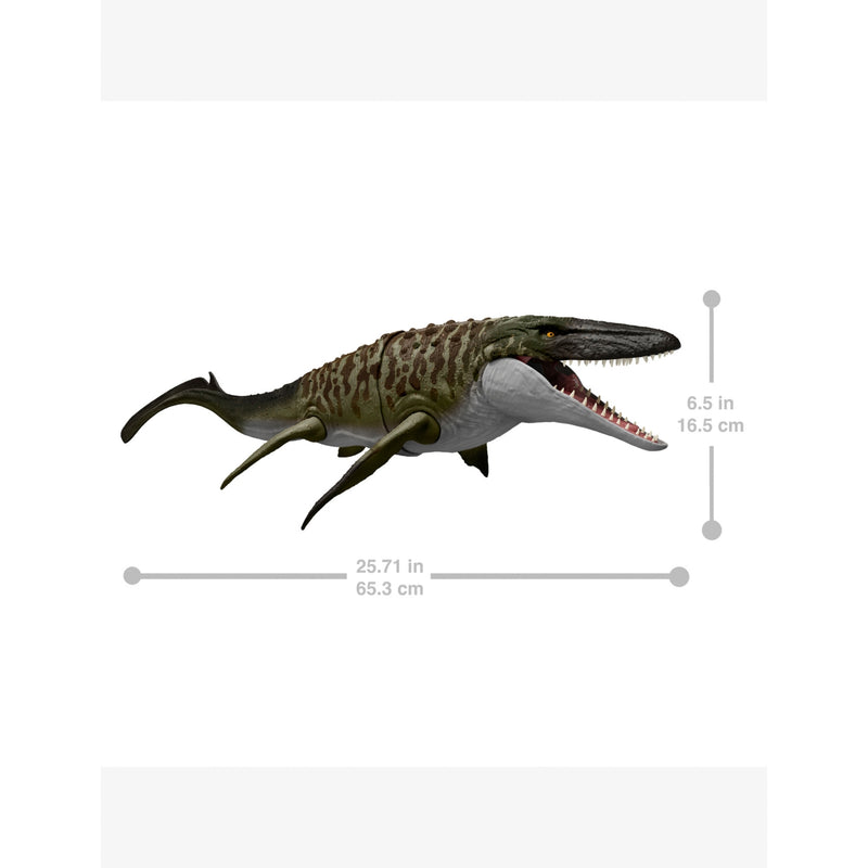 Jurassic World Bite 'N' Blast Mosasaurus action figure 65cm, UK version