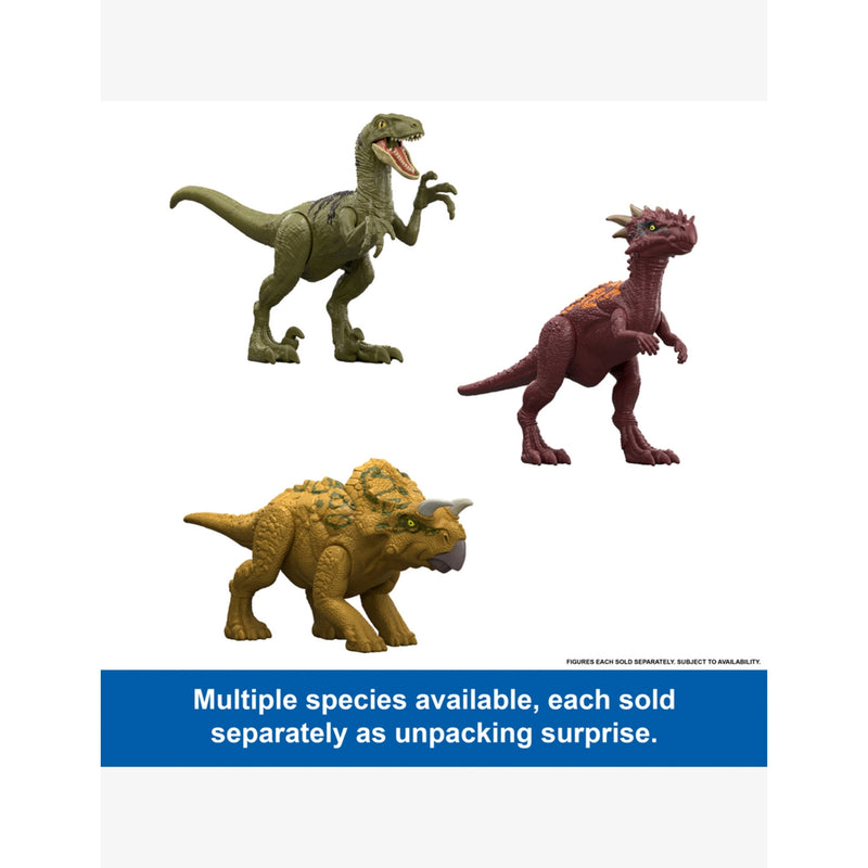 Saga Dino action figure assortment Jurassic World, UK version