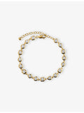 Monica Vinader 18ct yellow gold vermeil diamond bracelet, UK version