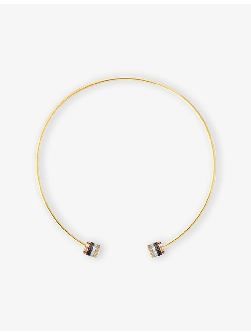 Boucheron 18ct gold and diamond choker necklace, UK version