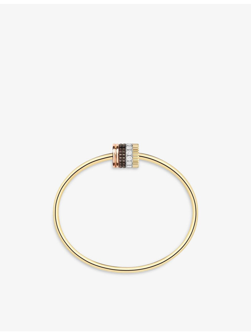 Boucheron Quatre Classique bracelet with 0.35ct diamonds, UK version