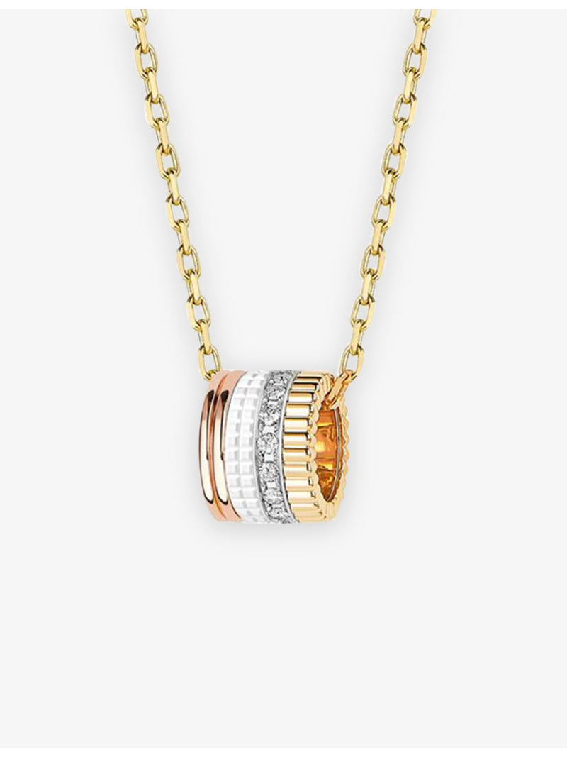 Boucheron Quatre White Edition diamond necklace 0.23ct, UK version
