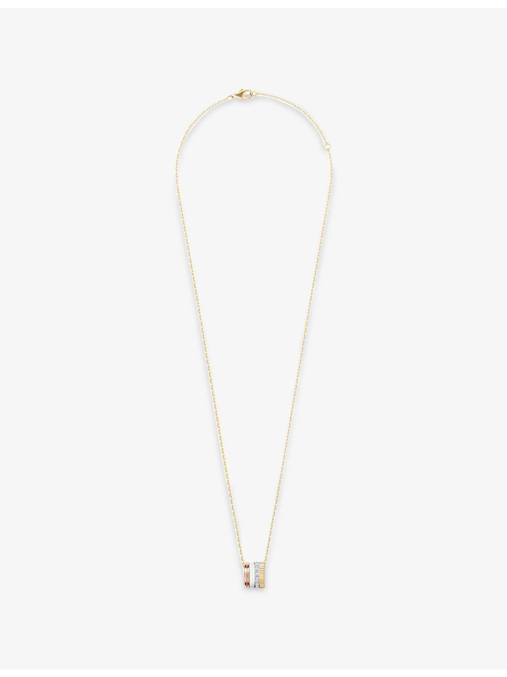 Boucheron Quatre White Edition diamond necklace 0.23ct, UK version