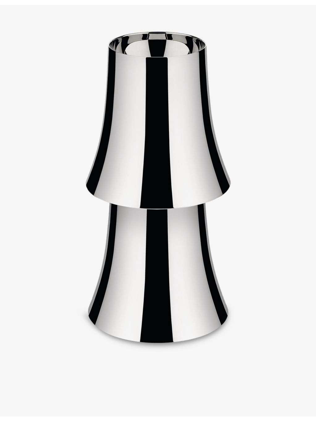Alessi Halesia stainless-steel table lamp with dimmer - British product