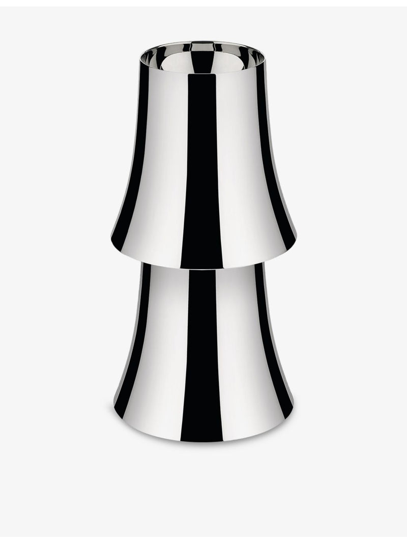 Alessi Halesia stainless-steel table lamp with dimmer - British product