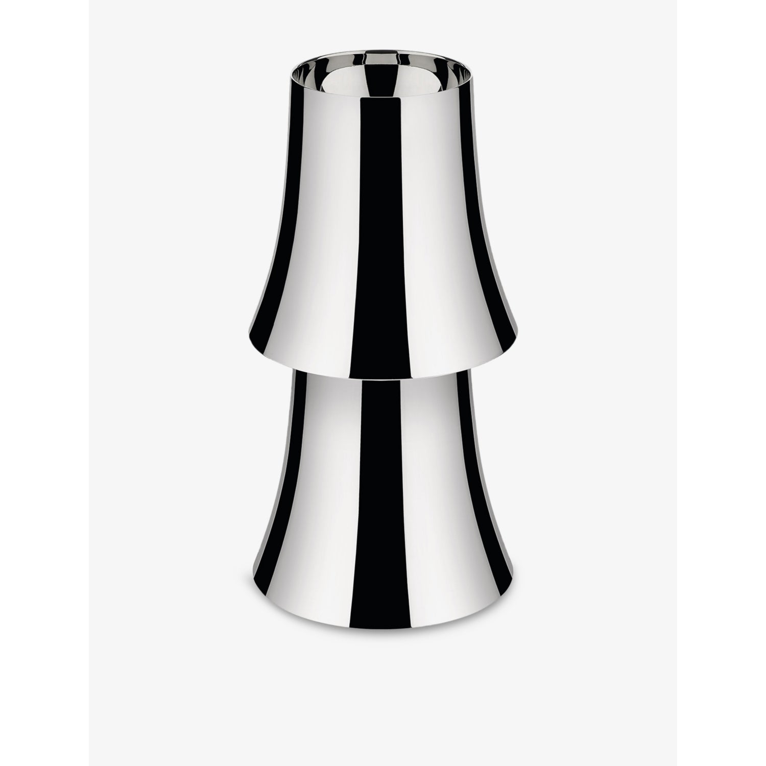 Alessi Halesia stainless-steel table lamp with dimmer - British product