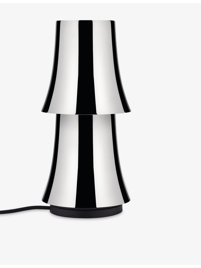 Alessi Halesia stainless-steel table lamp with dimmer - British product