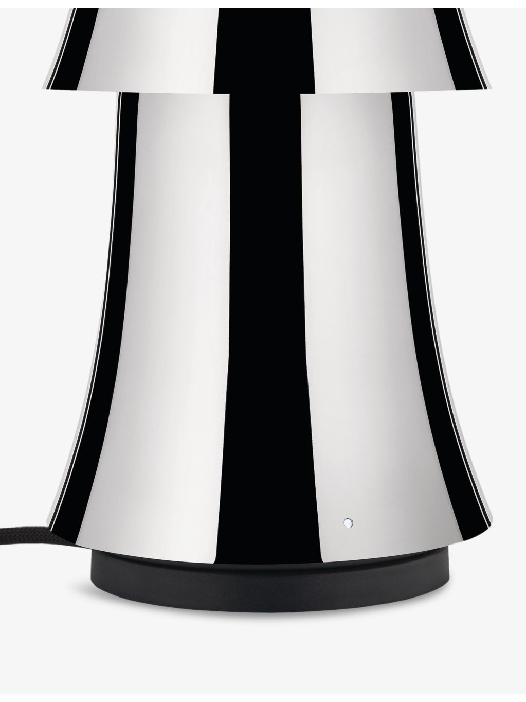 Alessi Halesia stainless-steel table lamp with dimmer - British product
