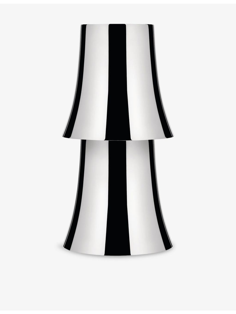 Alessi Halesia stainless-steel table lamp with dimmer - British product