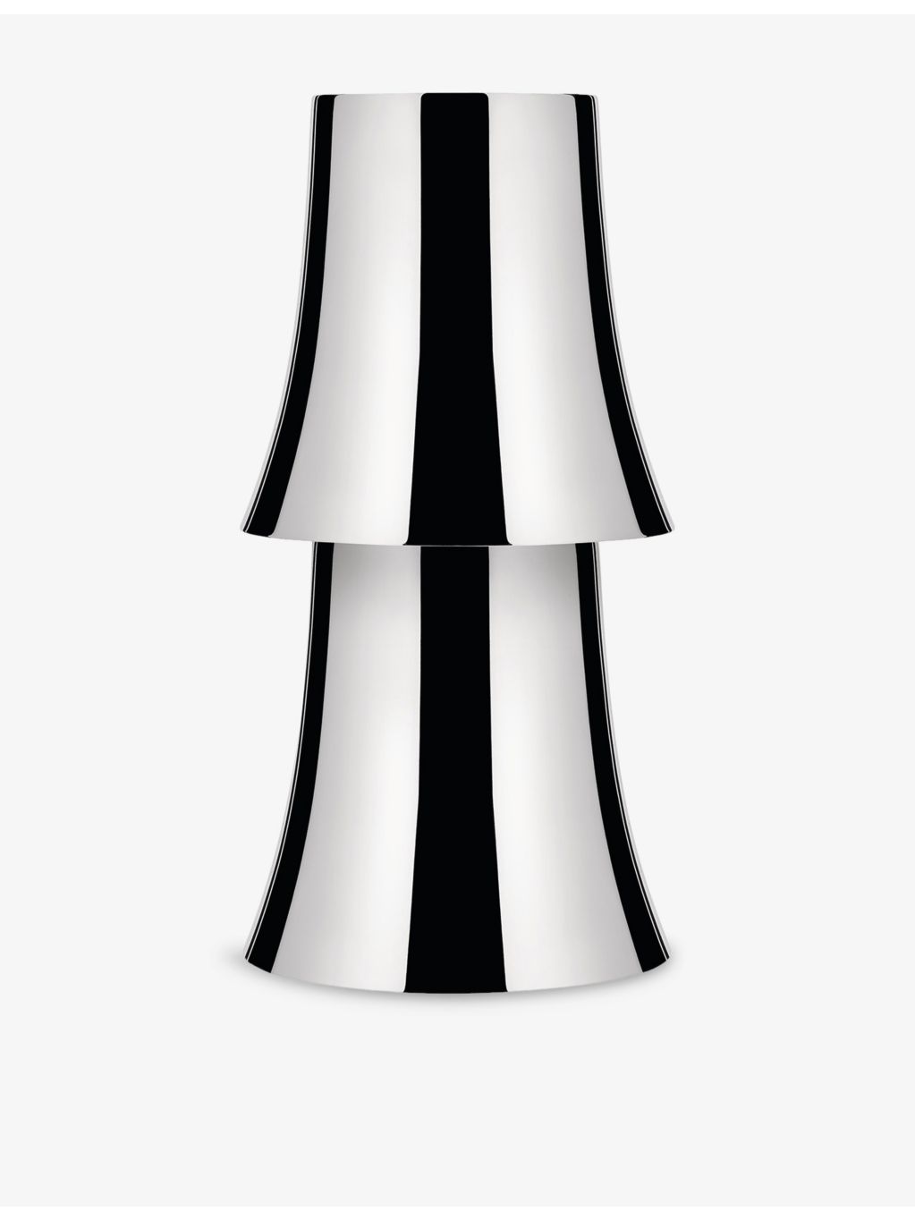 Alessi Halesia stainless-steel table lamp with dimmer - British product