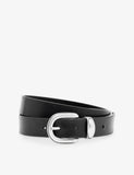 Reiss Jonny genuine leather belt with western buckle (British brand)
