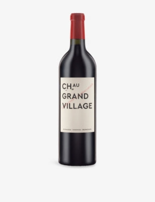 Château Grand Village Bordeaux Superieur red wine 2019 750ml, UK version