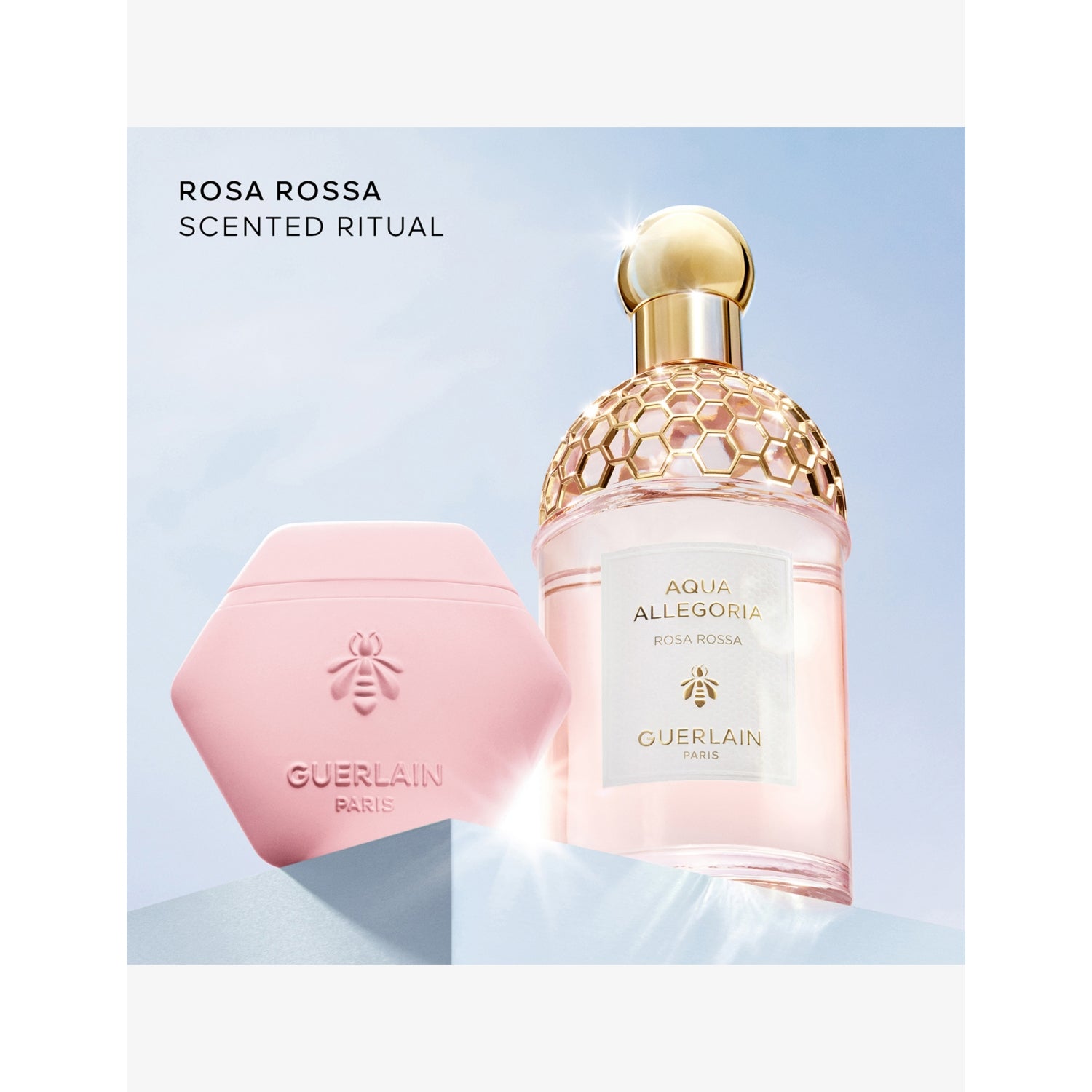 Guerlain Rosa Rossa hand cream 50ml, imported from the UK