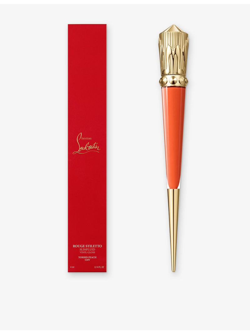 Christian Louboutin Rouge Stiletto Vinyl Gloss Torrid Peach 530V 4ml, UK version