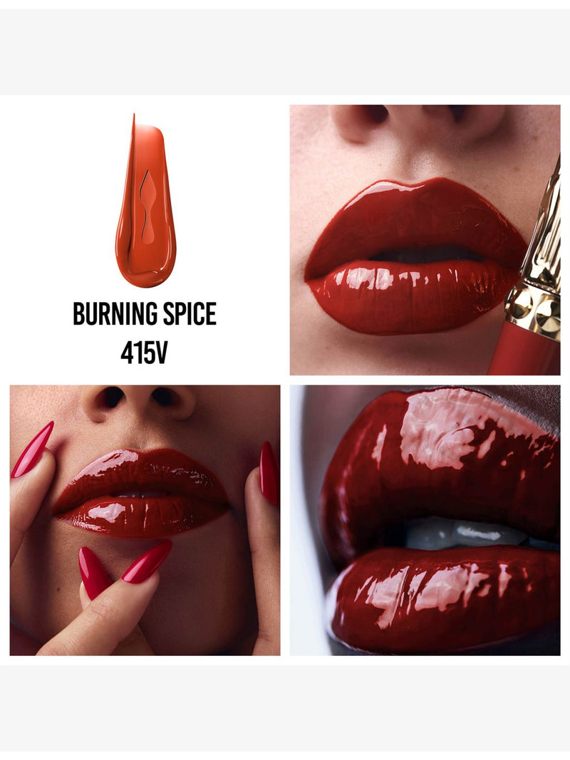 Christian Louboutin Rouge Stiletto Vinyl Gloss Burning Spice 4ml, UK version