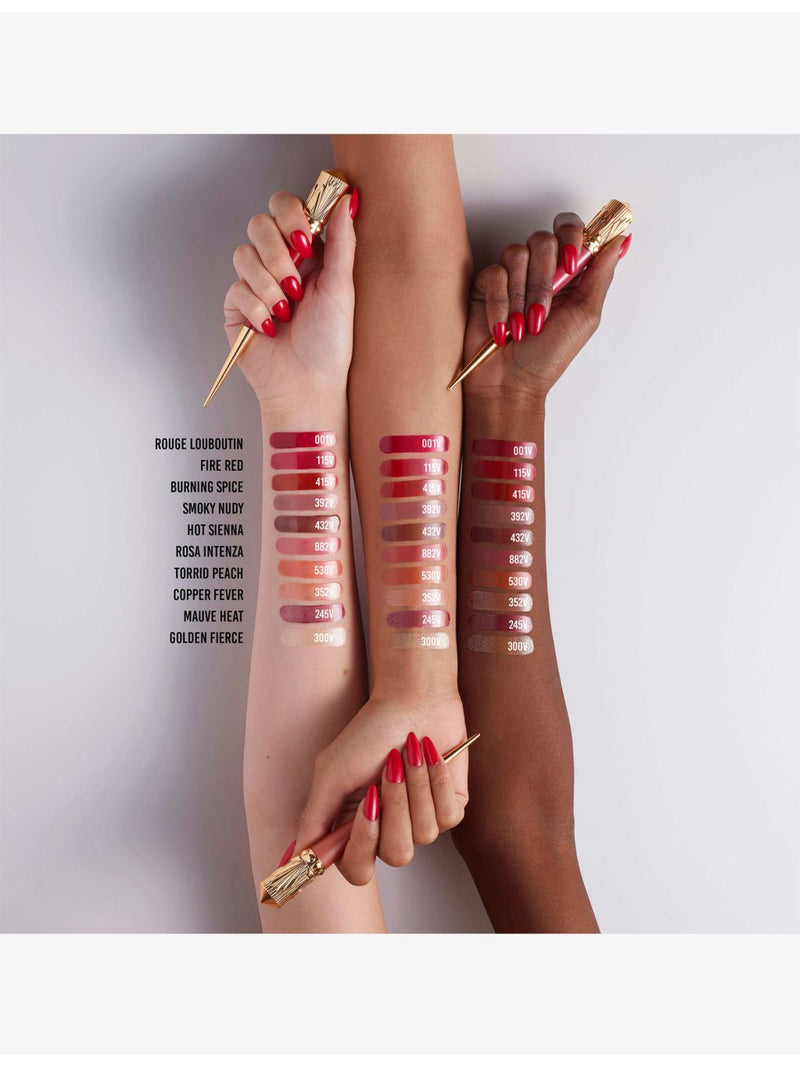 Christian Louboutin Rouge Stiletto Vinyl Gloss Burning Spice 4ml, UK version