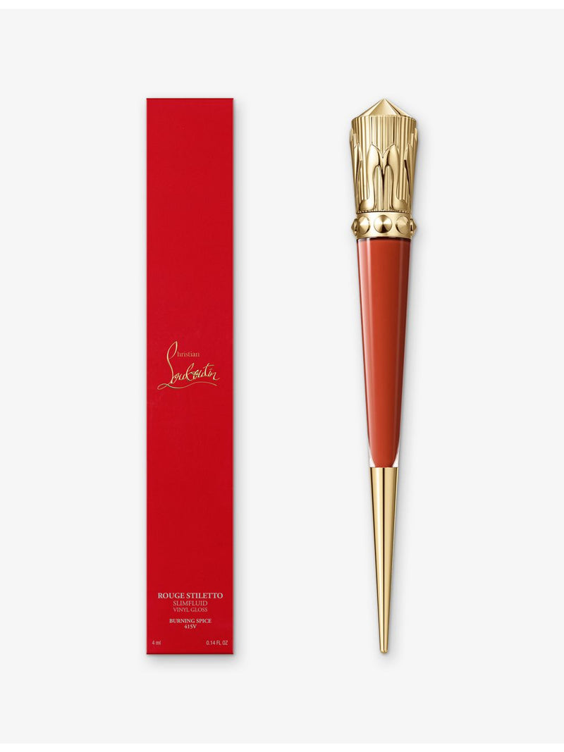 Christian Louboutin Rouge Stiletto Vinyl Gloss Burning Spice 4ml, UK version