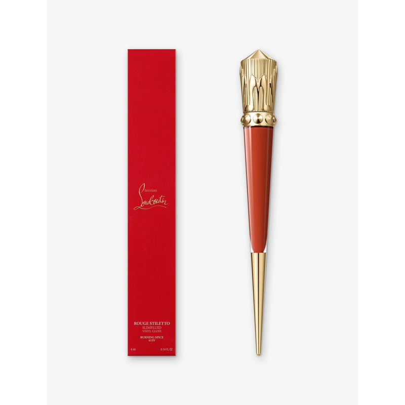 Christian Louboutin Rouge Stiletto Vinyl Gloss Burning Spice 4ml, UK version