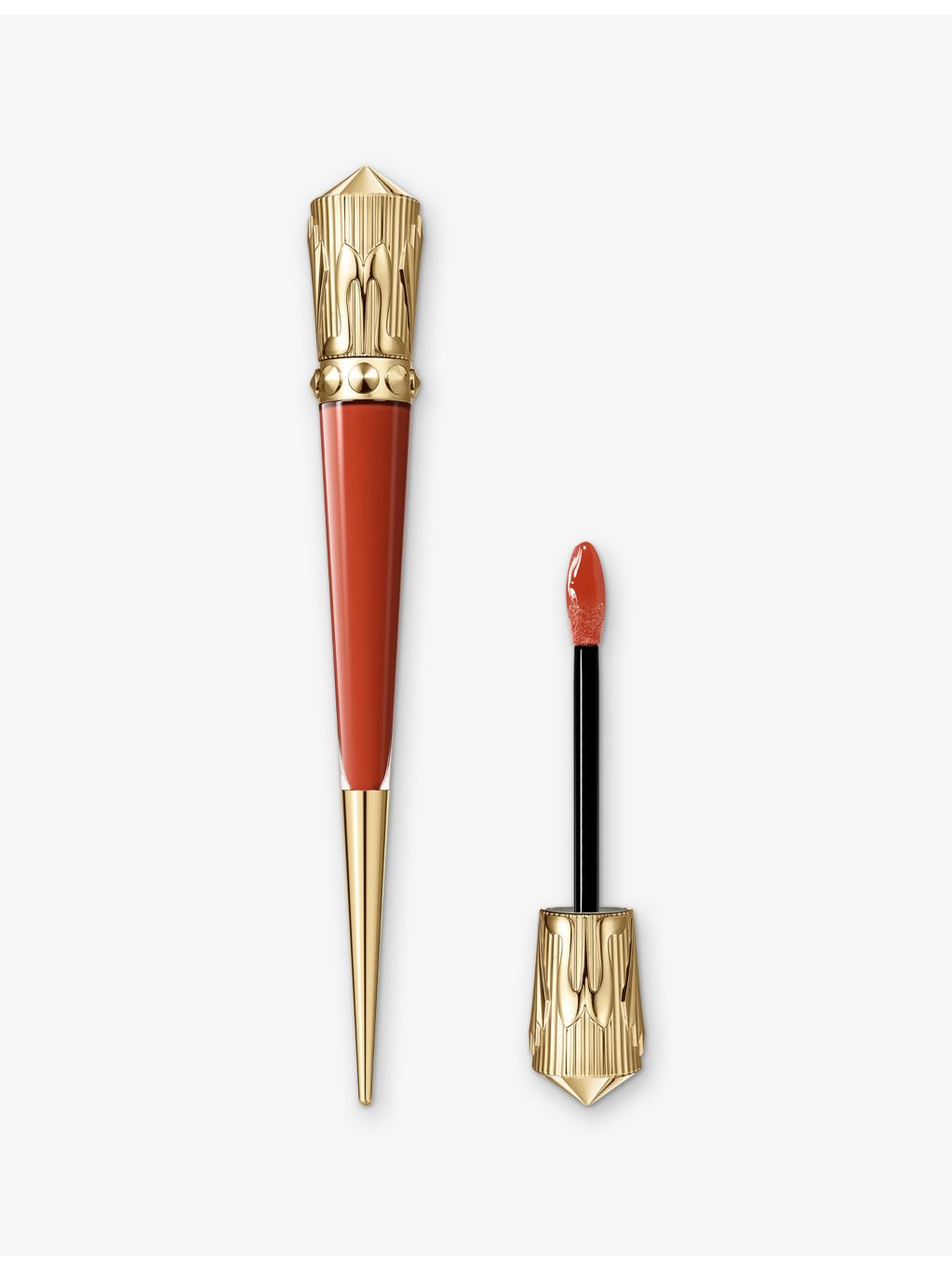 Christian Louboutin Rouge Stiletto Vinyl Gloss Burning Spice 4ml, UK version