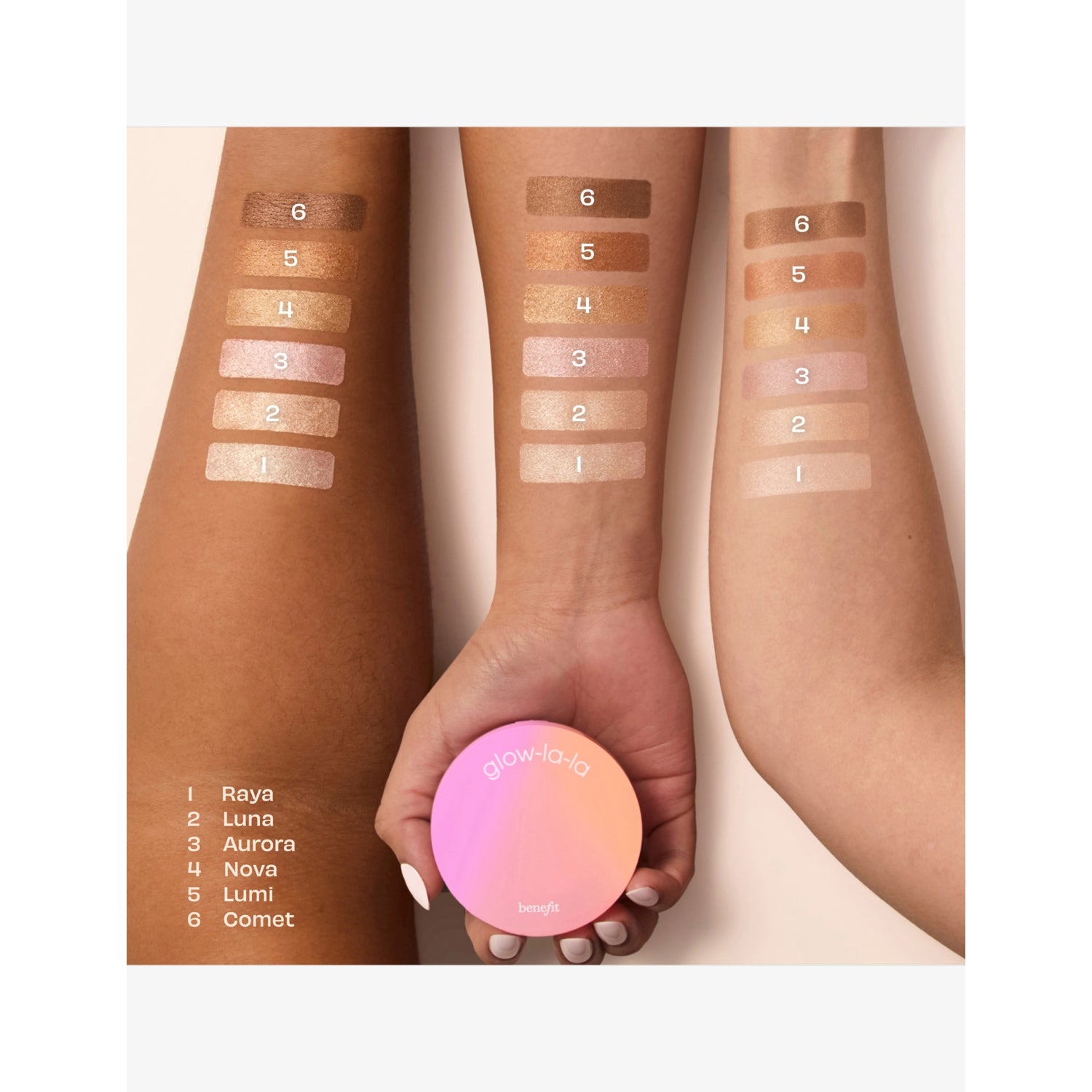 Benefit Glow-La-La highlighter powder 54g - British product