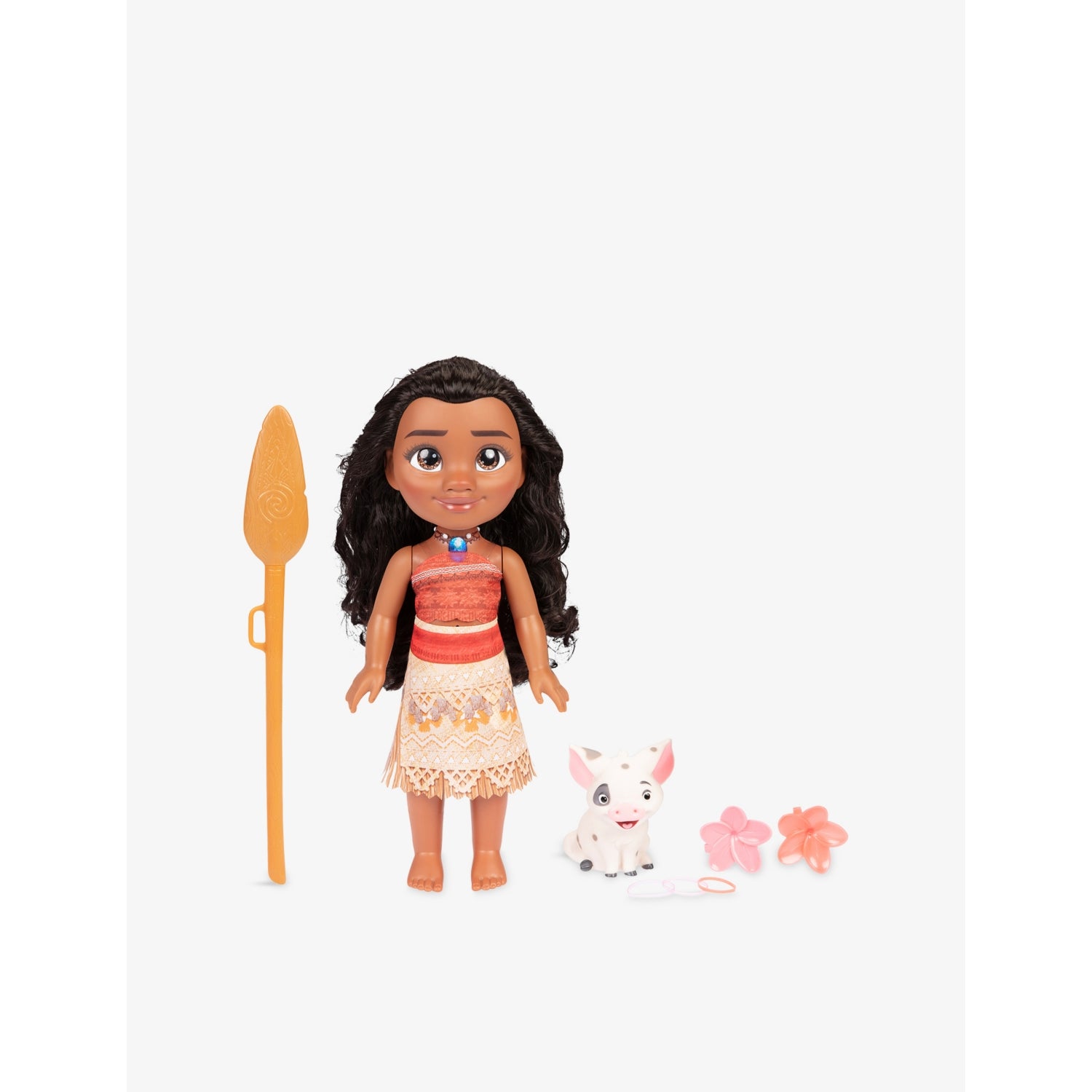 Disney Moana singing doll with Pua figure 38cm (British brand)