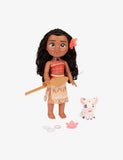 Disney Moana singing doll with Pua figure 38cm (British brand)